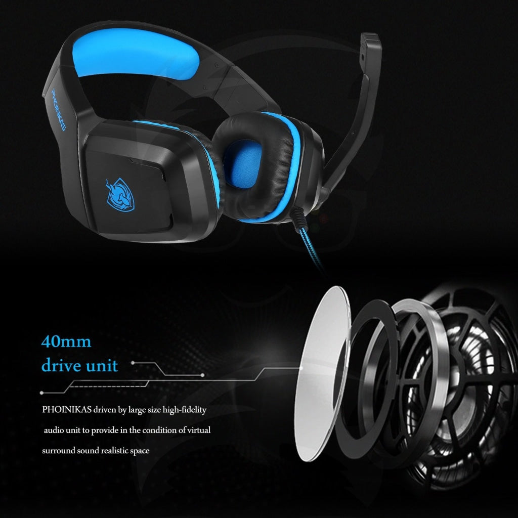 Phoinikas H-1 Gaming Headset Phoinikas H-1 Gaming Headset